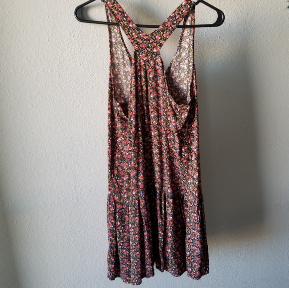 floral flowy drop waist dress - Picture 5 of 6
